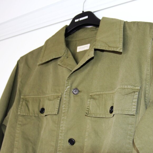 BNWT SS20 DRIES VAN NOTEN CAVENDISH KHAKI SHIRT 48 - Picture 4 of 13